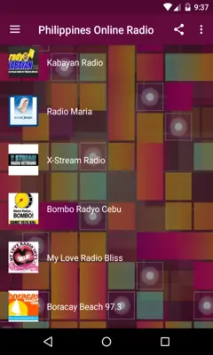 Philippines Online Radio Free android App screenshot 2